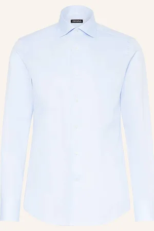 Ermenegildo Zegna Košile Regular Fit tmavě modrá