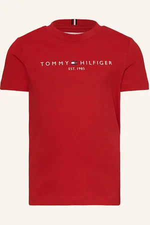 Tommy Hilfiger Tričko tmavě červená