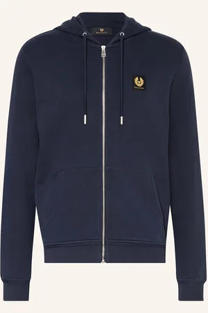 Belstaff Mikinová Bunda tmavě modrá