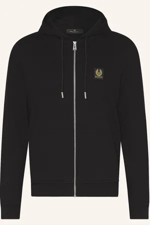 Belstaff Mikinová Bunda černá