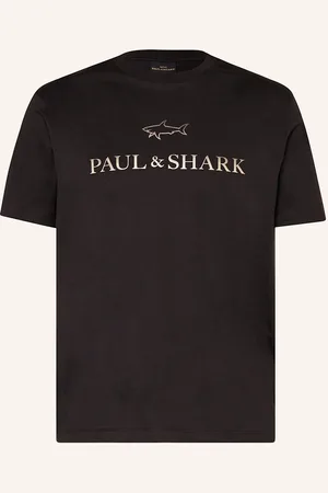 Paul & Shark Tričko černá zlatá
