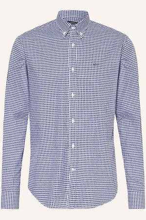 Paul & Shark Košile Oxford Comfort Fit tmavě modrá bílá