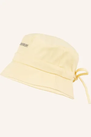 Jacquemus Klobouk Bucket Hat Le Bob Gadjo tmavě žlutá