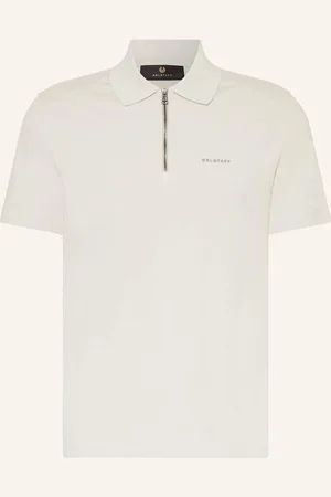 Belstaff Žerzejová Polokošile Alloy krémová