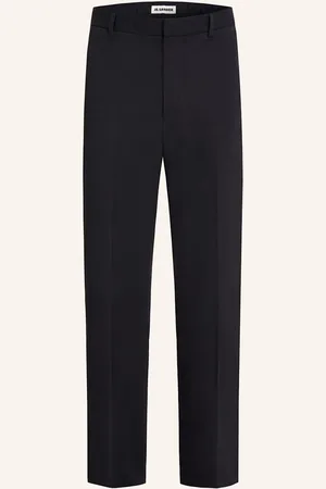 Jil Sander Chino Kalhoty tmavě modrá