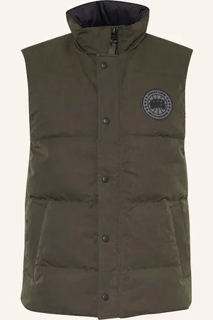 Canada Goose Péřová Vesta Garson tmavě zelená