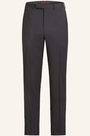 Ermenegildo Zegna Kalhoty Slim Fit tmavě šedá