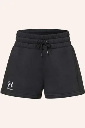 Under Armour Šortky Z Mikinové Látky Ua Icon černá