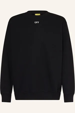 OFF-WHITE Mikina černá bílá