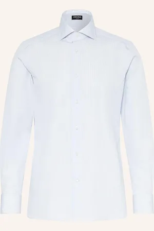 Ermenegildo Zegna Košile Trofeo™ Regular Fit tmavě modrá bílá