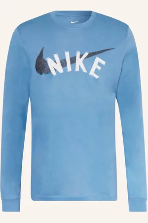 Nike Tričko S Dlouhým Rukávem Swoosh Ls modrá
