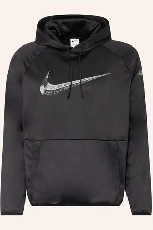 Nike Mikina S Kapucí Gfx Po černá