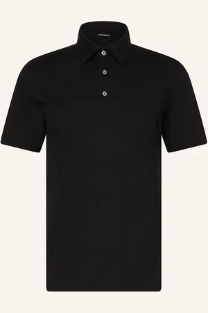 Ermenegildo Zegna Polokošile Z Piké černá