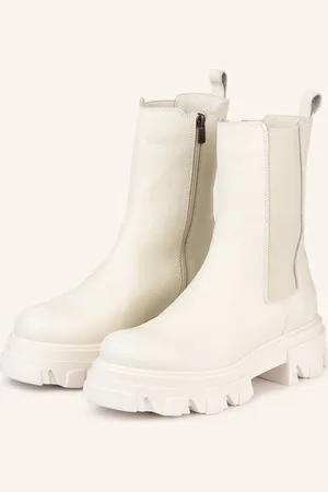Inuovo Chelsea-Boots bílá