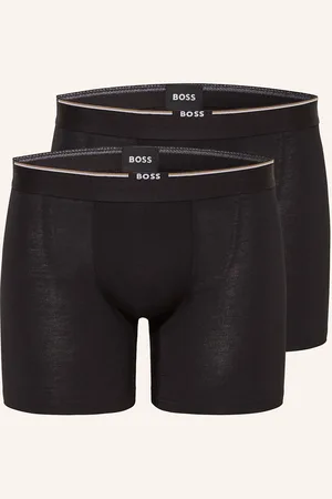 HUGO BOSS Boxerky, 3 Kusy V Balení černá