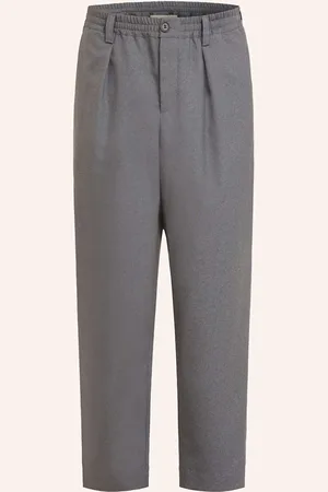 Marni Chino Kalhoty Tropical Wool Regular Fit šedá