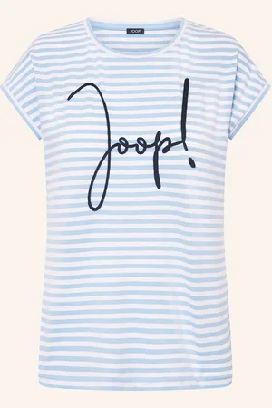 JOOP! Tričko Teri bílá tmavě modrá