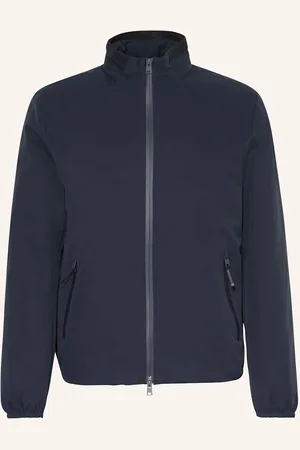 Woolrich Péřová Bunda Sailing tmavě modrá