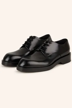 Jil Sander Šněrovací Boty černá