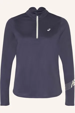 Asics Běžecké Tričko Icon tmavě modrá