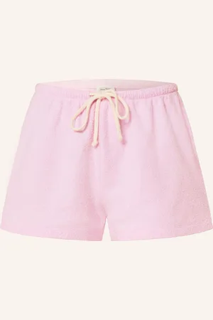 American Vintage Froté Šortky růžová