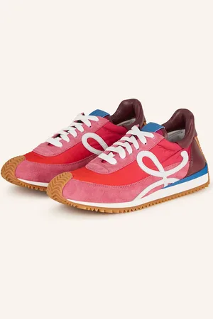 Loewe Sneakersy Flow Runner růžová fialová fuchsiová