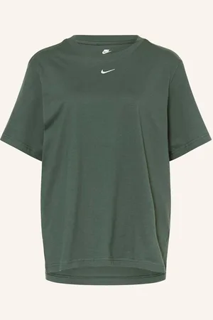 Nike Tričko Sportswear Essential tmavě zelená