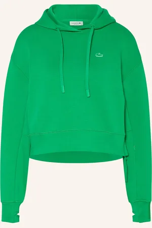 Lacoste Mikina S Kapucí zelená