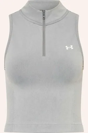 Under Armour Top Vanish Seamless Sl světle šedá