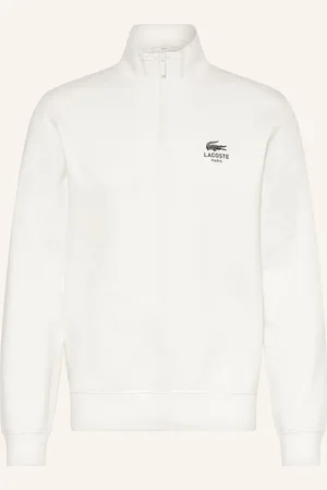Lacoste Mikinový Troyer bílá