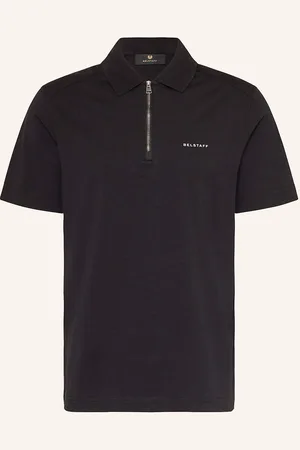 Belstaff Žerzejová Polokošile Alloy černá