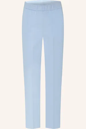SEM PER LEI Bootcut Kalhoty Z Žerzejového Materiálu tmavě modrá