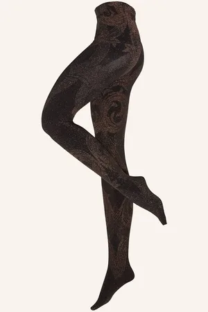 Wolford Punčocháče Metallic Jacquard