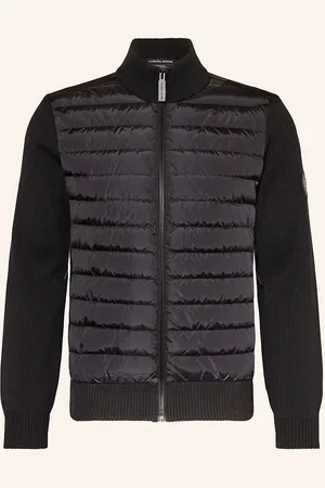 Canada Goose Pletený Kabátek Hybridge Ze Směsi Materiálů černá