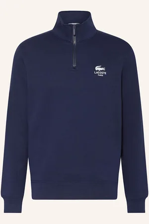 Lacoste Mikinový Troyer tmavě modrá