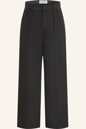 Loewe Kalhoty Relaxed Fit tmavě šedá