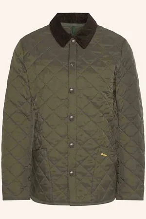 Barbour Prošívaná Bunda Heritage Liddesdale olivová