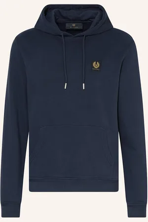 Belstaff Mikina S Kapucí tmavě modrá