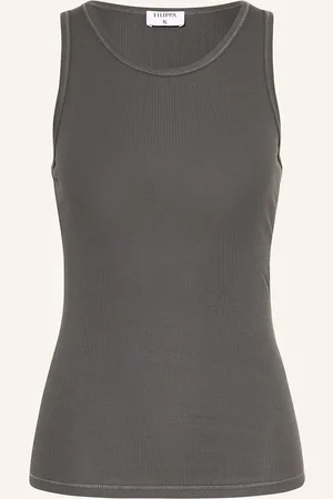 Filippa K Top tmavě šedá