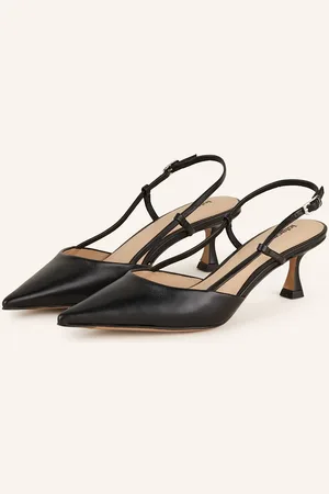 Lola Cruz Slingpumps S Otevřenou Patou Carmen černá