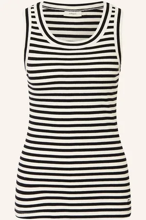 INWEAR Top Dagnal černá režná