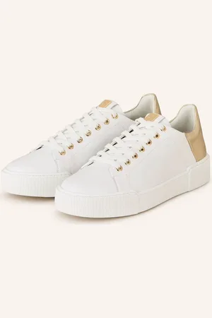 Högl Sneakersy bílá zlatá