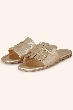 Kennel & Schmenger Mules Holly zlatá