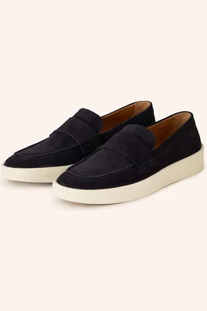 HUGO BOSS Mokasíny Clay tmavě modrá