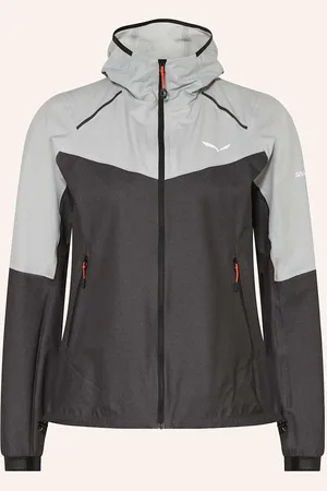 Salewa Funkční Bunda Pedroc 2.5l Powertex Light tmavě šedá světle šedá