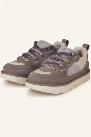 UGG Sneakersy Lo Lowel černošedá režná