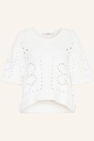 Dorothee Schumacher Úpletové Tričko Bohemian Mood bílá
