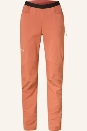 Salewa Trekingové Kalhoty Agner 2 Durastretch Light tmavě oranžová
