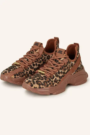 Steve Madden Sneakersy Mistica-L S Ozdobnými Kamínky hnědá černá tmavě oranžová