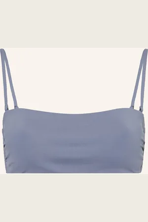 Calvin Klein Bandeau Horní Díl Bikin Ck Essentials černošedá